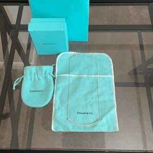 Tiffany T smile Sterling Silver Pendant